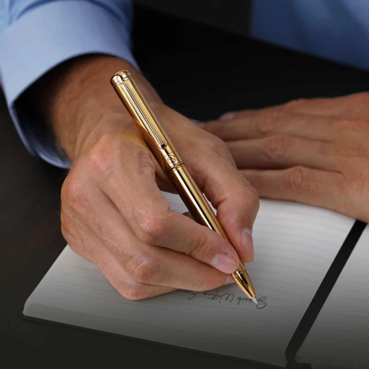 Scriveiner London Scriveiner Classic Gold Ballpoint Pen - - SBKGifts.com