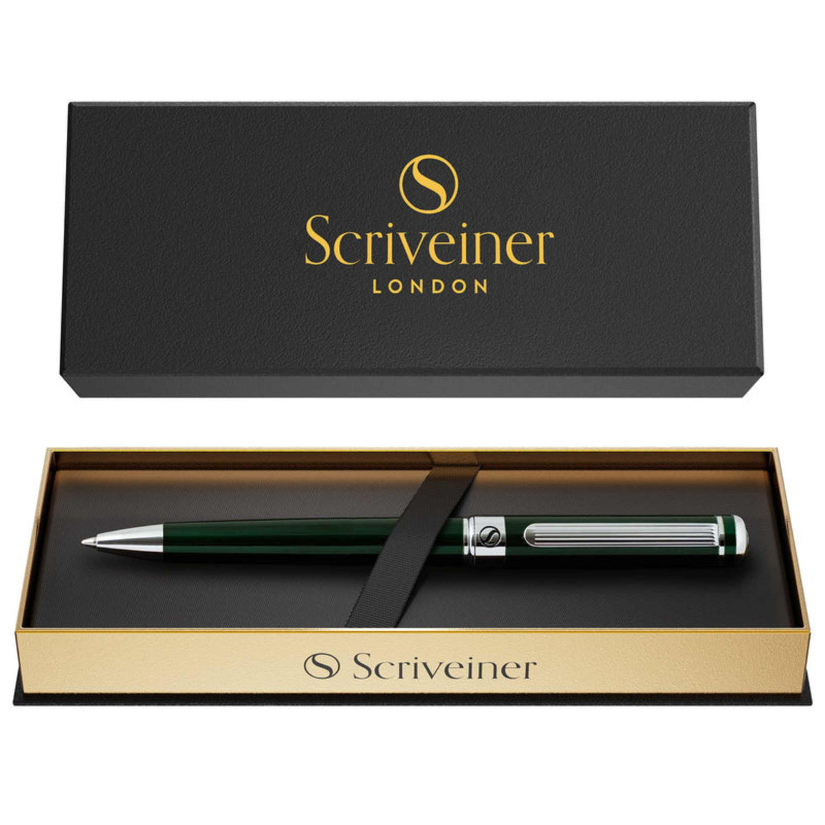 Scriveiner London Scriveiner Classic Green Ballpoint Pen - - SBKGifts.com