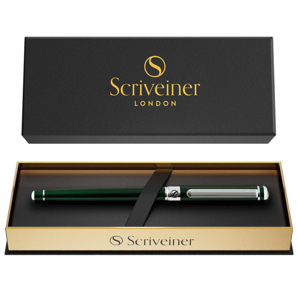 Scriveiner London Scriveiner Classic Green Rollerball Pen - - SBKGifts.com