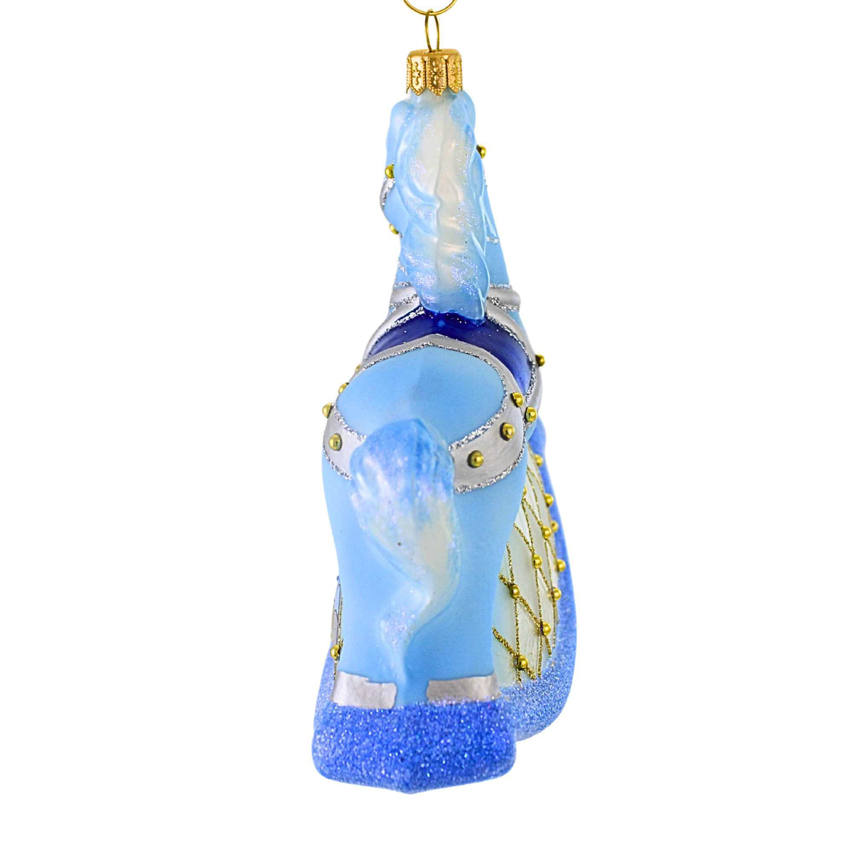 Blubom Blue Rocking Horse - - SBKGifts.com