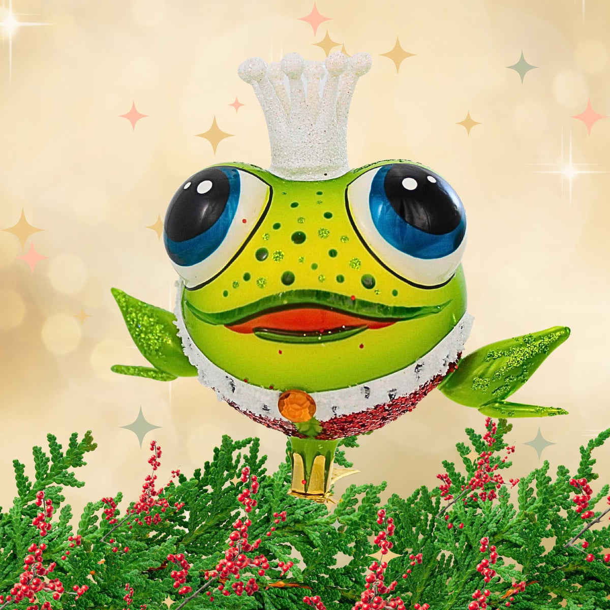 Blubom Frog King - - SBKGifts.com