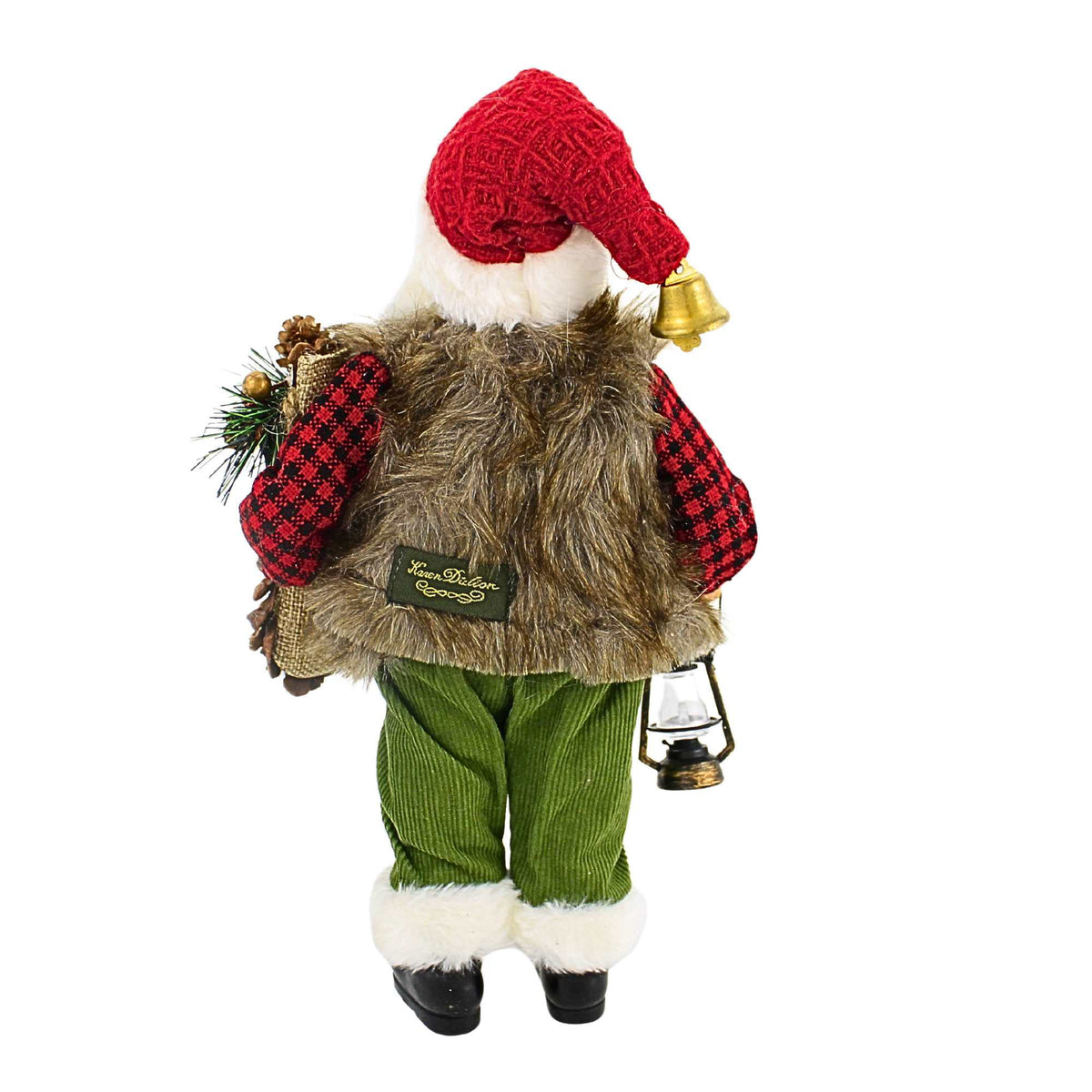 Karen Didion Woodland Stocking Santa - - SBKGifts.com