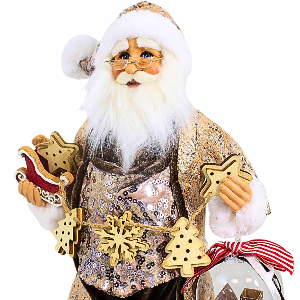 Karen Didion Ginger Snap Santa - - SBKGifts.com