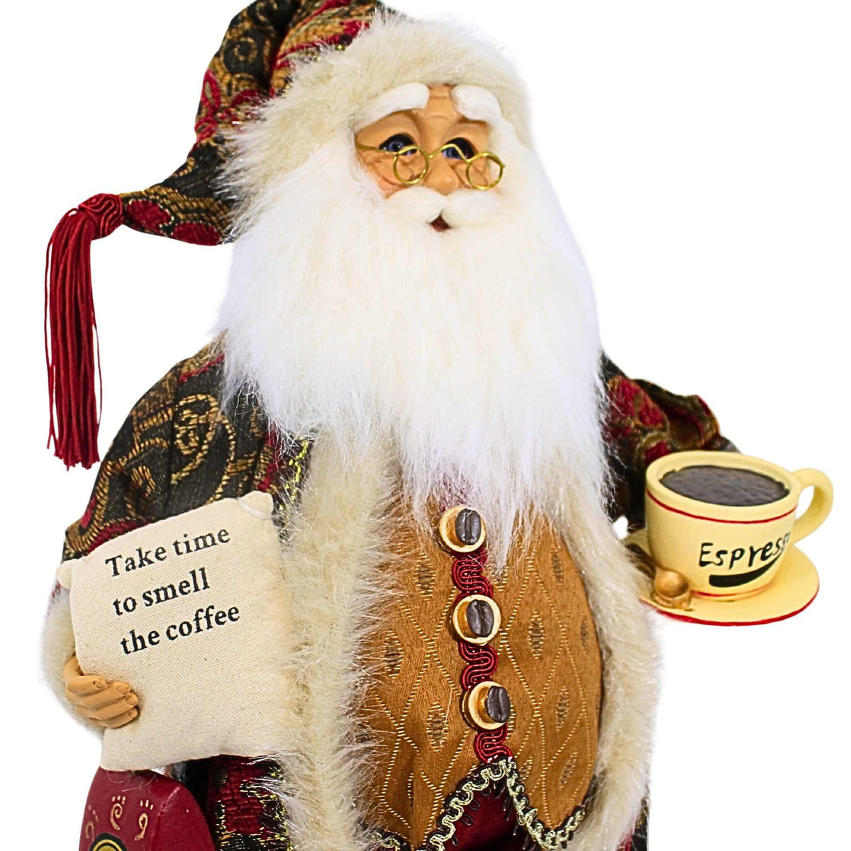 Karen Didion Coffee Santa - - SBKGifts.com