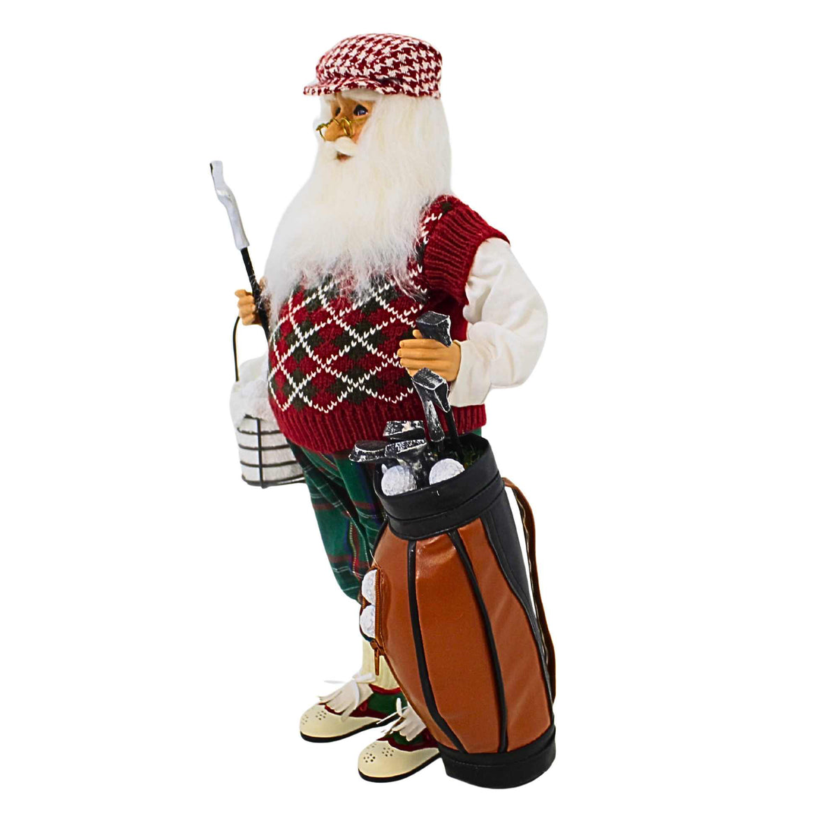 Karen Didion Golf Santa - - SBKGifts.com