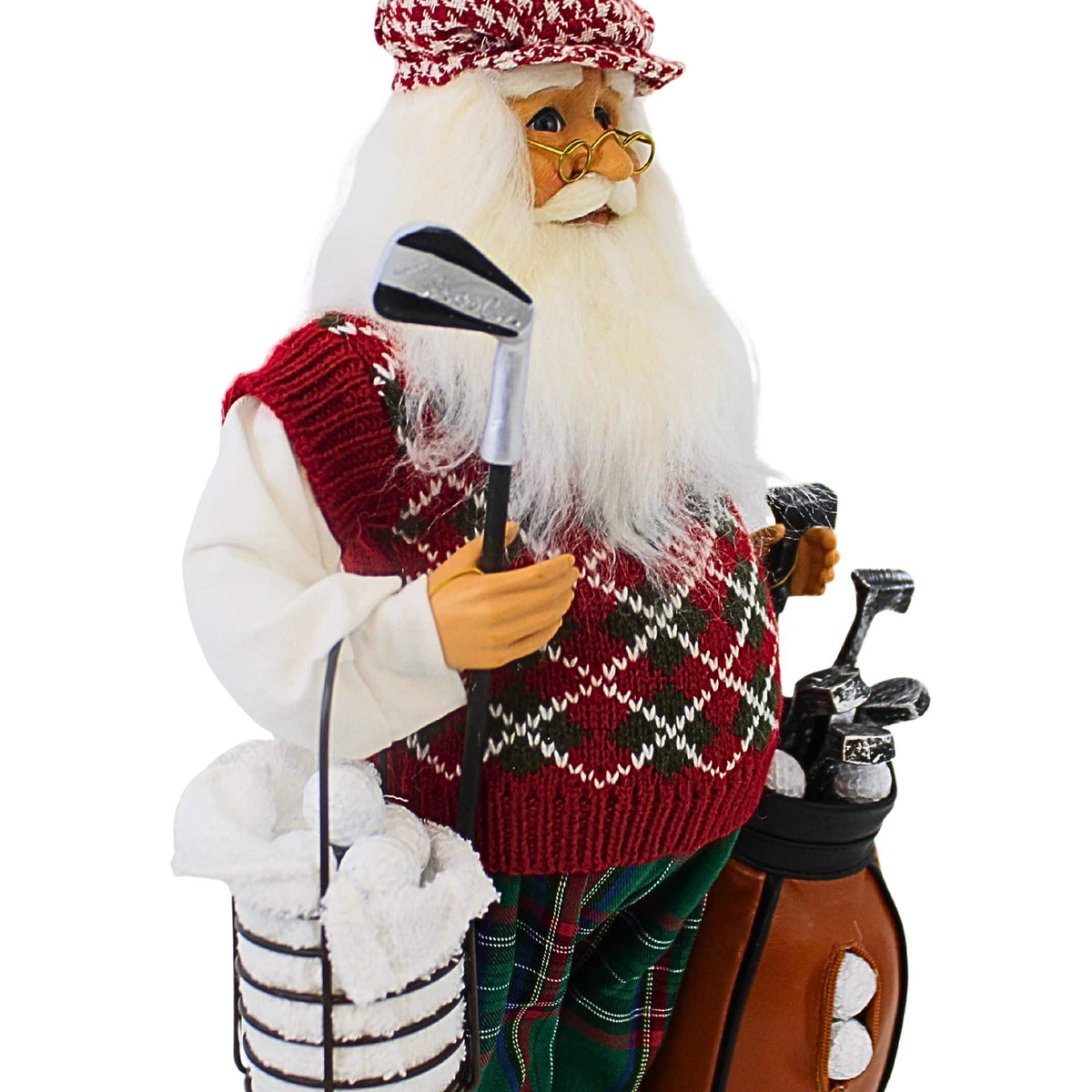 Karen Didion Golf Santa - - SBKGifts.com