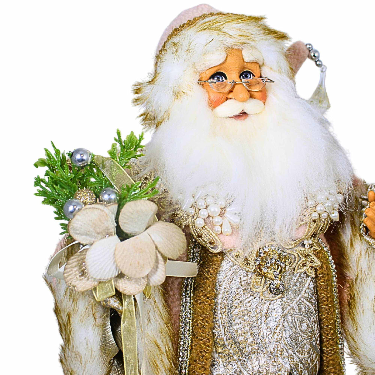 Karen Didion Rose Santa - - SBKGifts.com