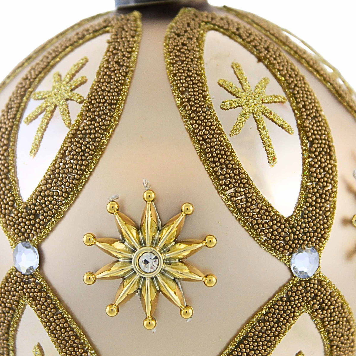 December Diamonds Gold Ball Ornament - - SBKGifts.com