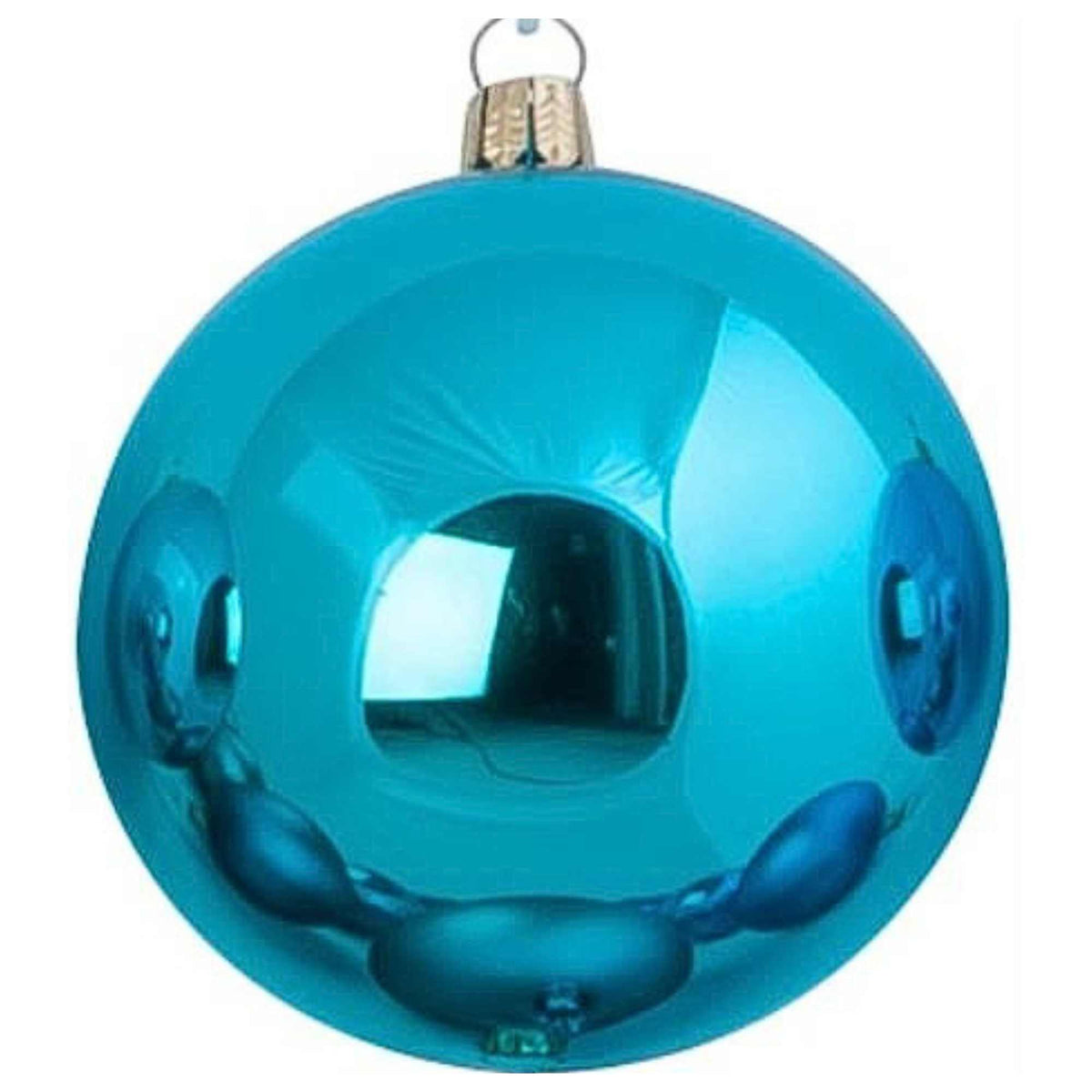 66254 Pre-Order Shiny 5 Inch Turquoise Blue Accent Ball 0017S5