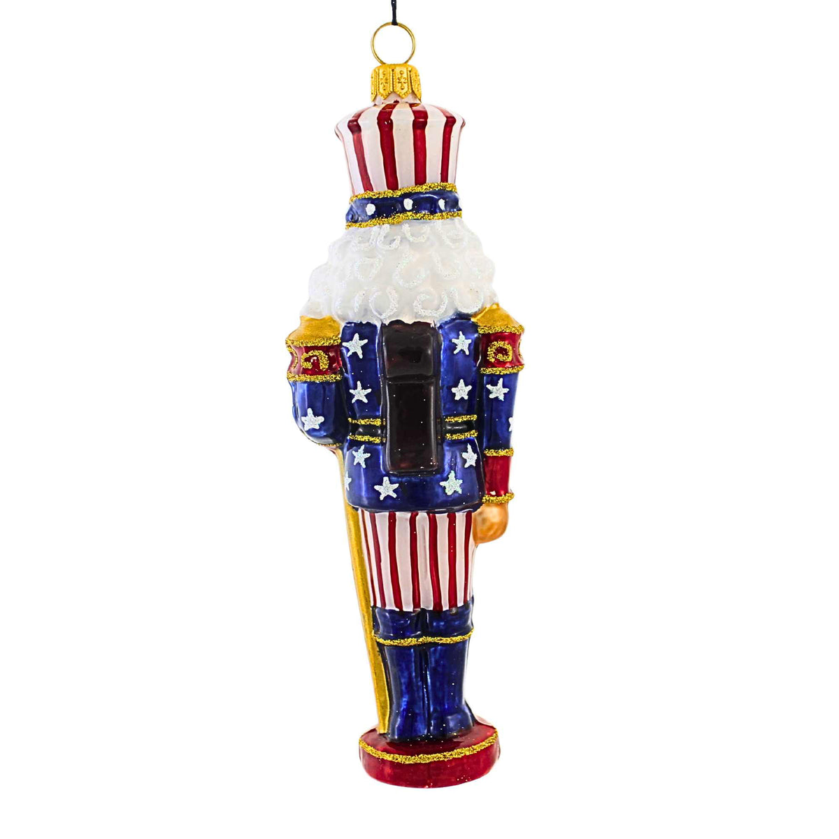 Joy To The World Stars & Stripes Nutcracker - - SBKGifts.com