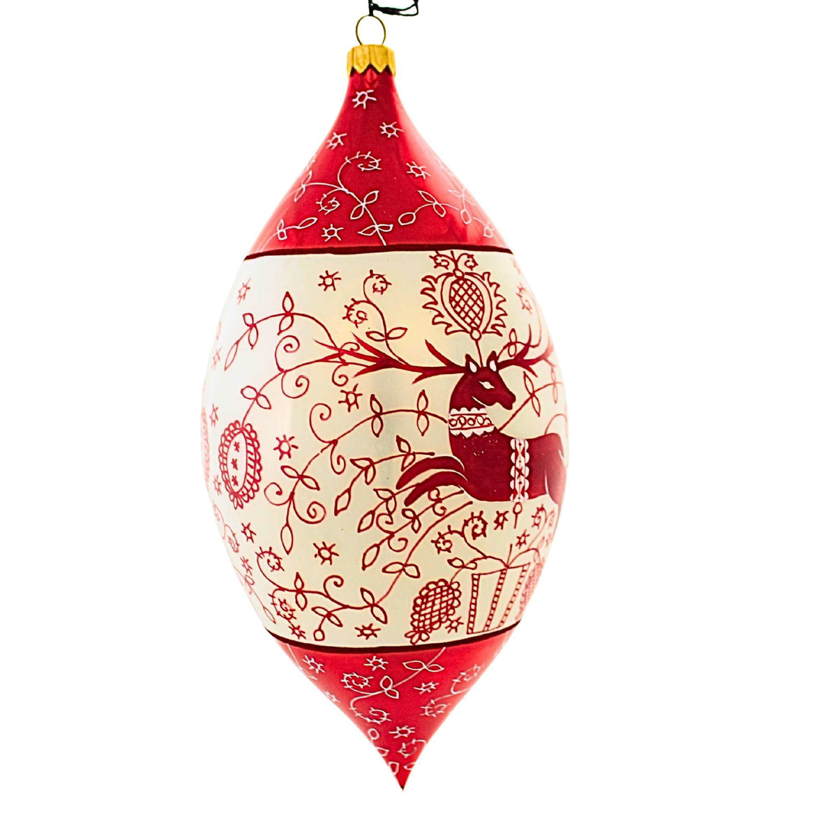 Joy To The World Bratislava Folk Art Drop - - SBKGifts.com