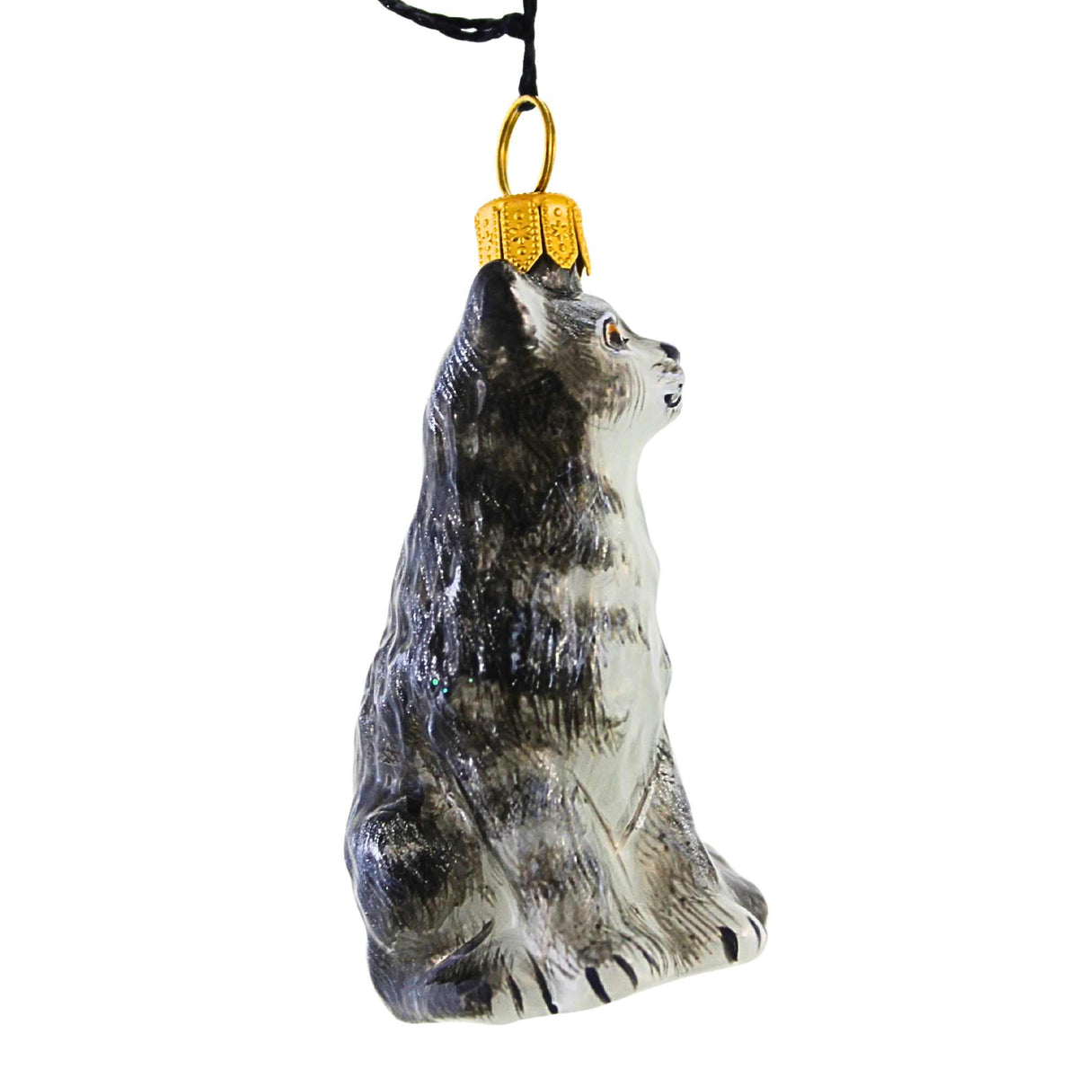 Joy To The World Gray American Shorthair Cat - - SBKGifts.com