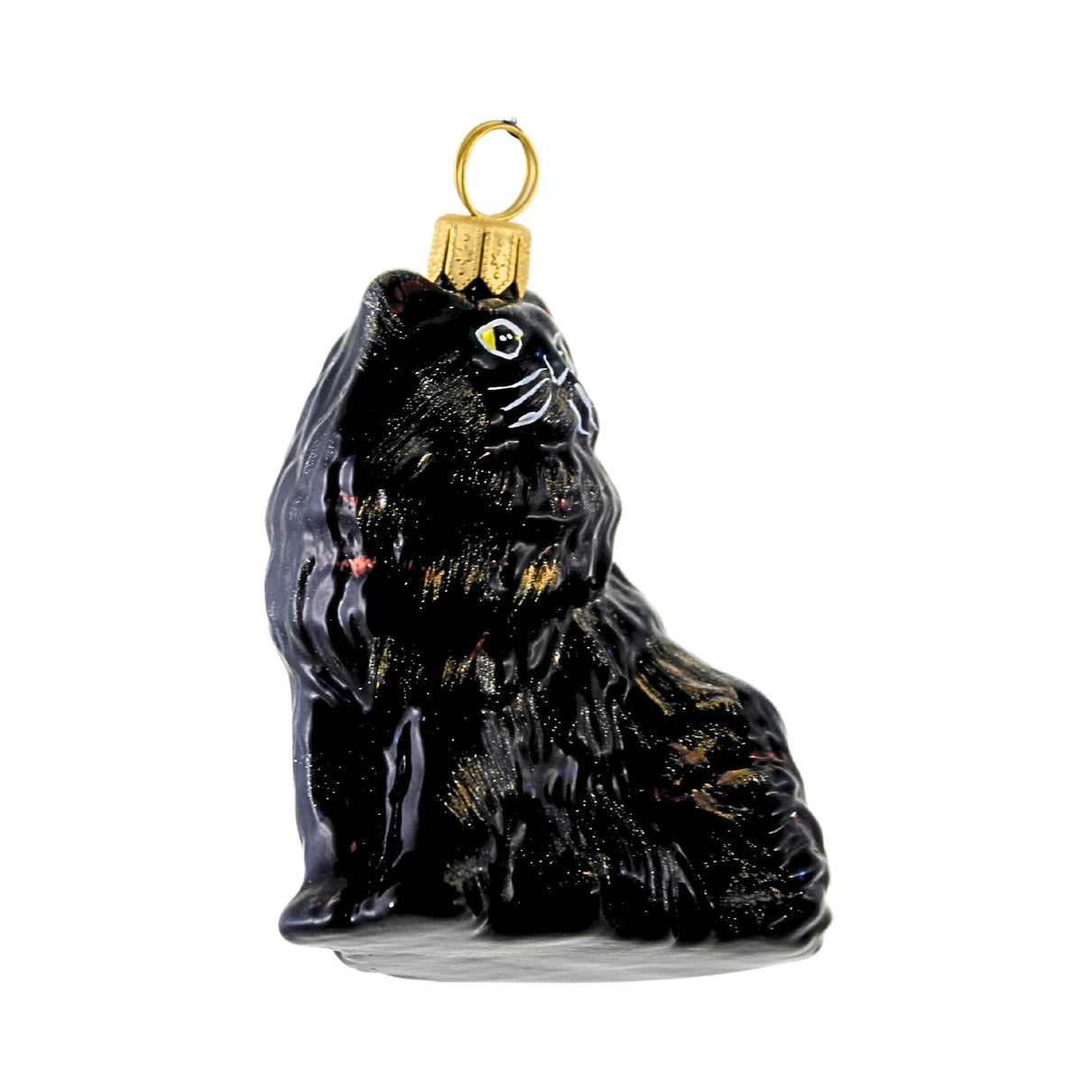 Joy To The World Black Persian Cat - - SBKGifts.com