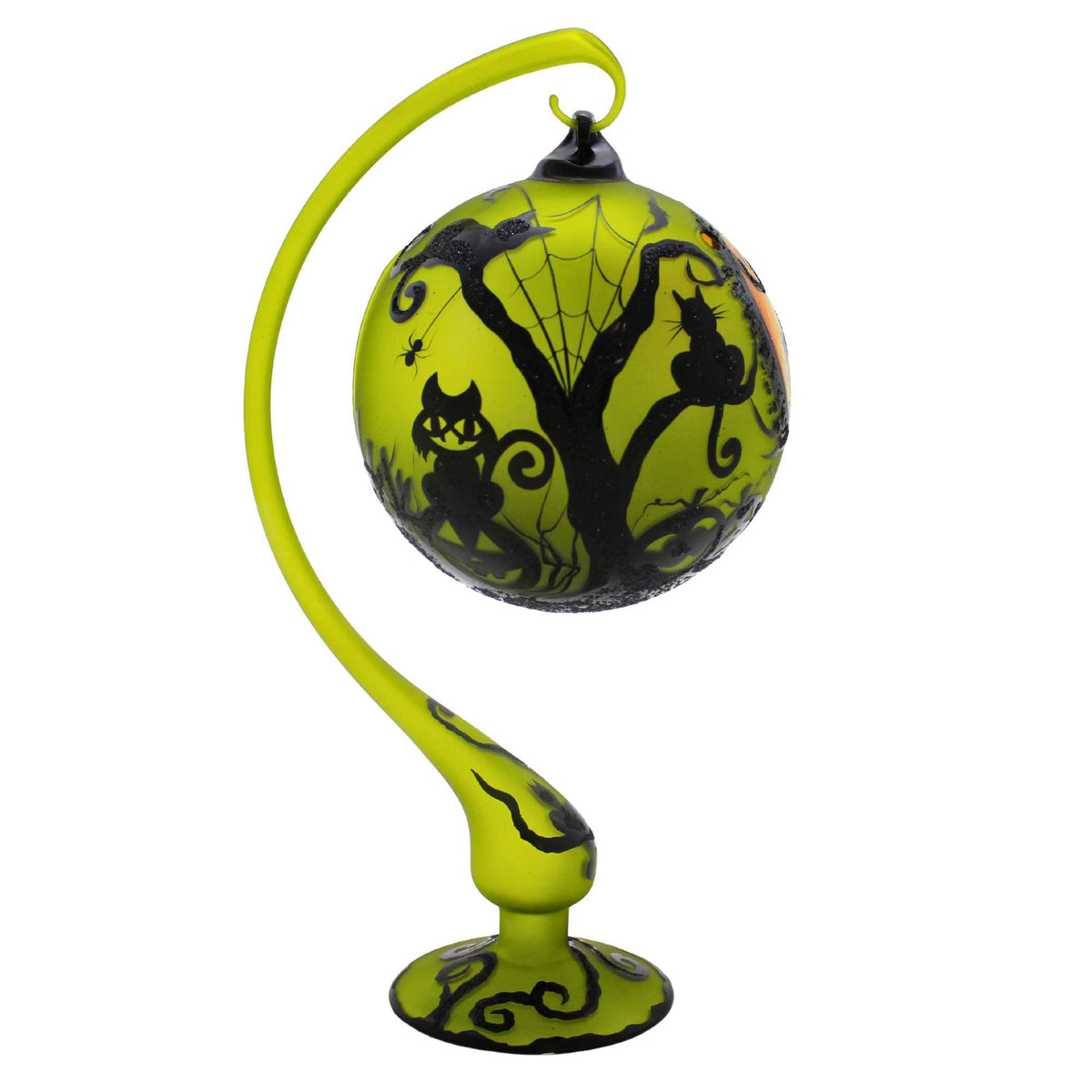 Blubom Green Haunted Ball Ornament With Stand - - SBKGifts.com