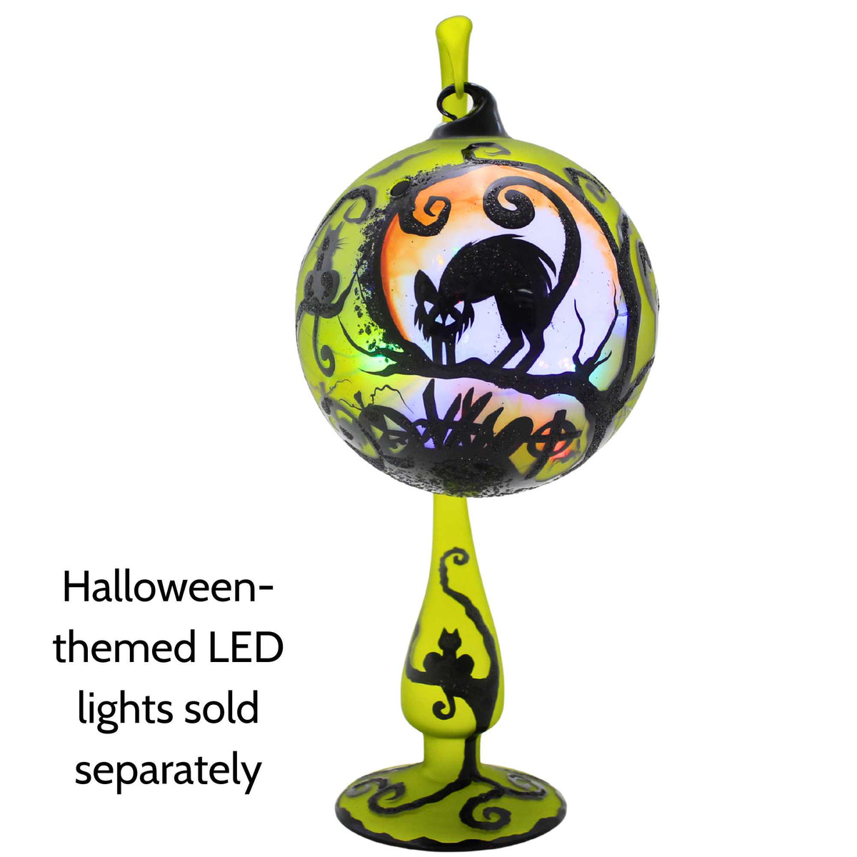 Blubom Green Haunted Ball Ornament With Stand - - SBKGifts.com