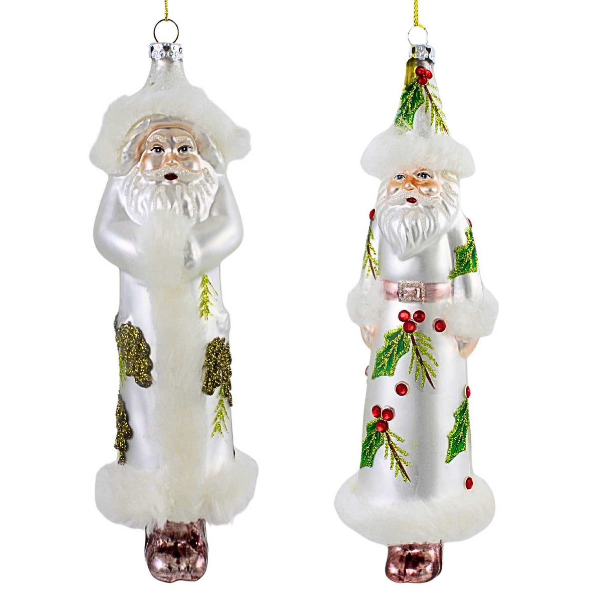 66359 Snowy Santas 2 Pc Set SS2PCJRJC
