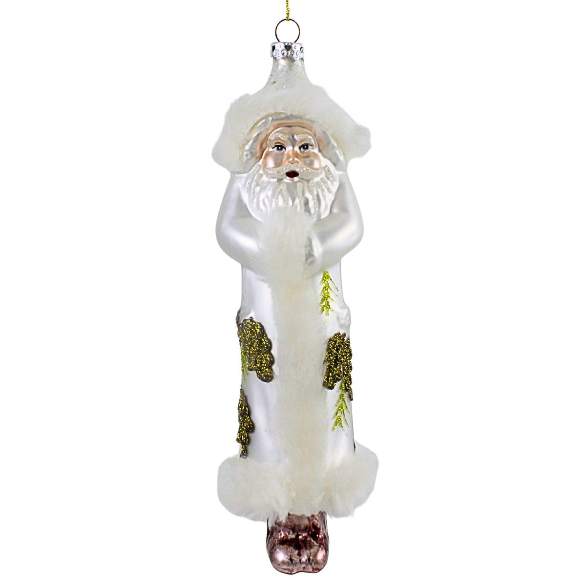 Craftoutlet.Com Snowy Santas 2 Pc Set - - SBKGifts.com