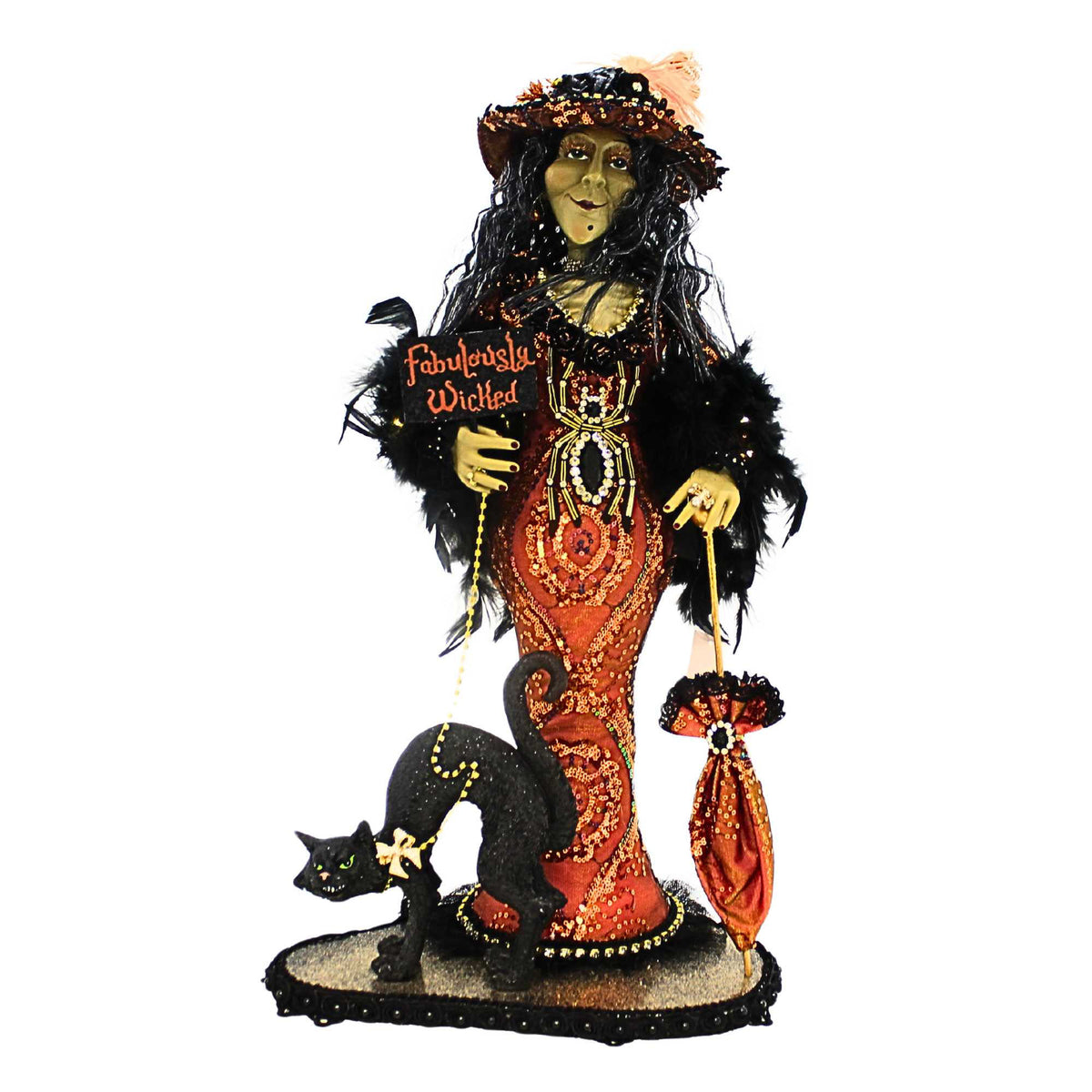 66361 Lighted Fabulously Wicked Witch HASC12R