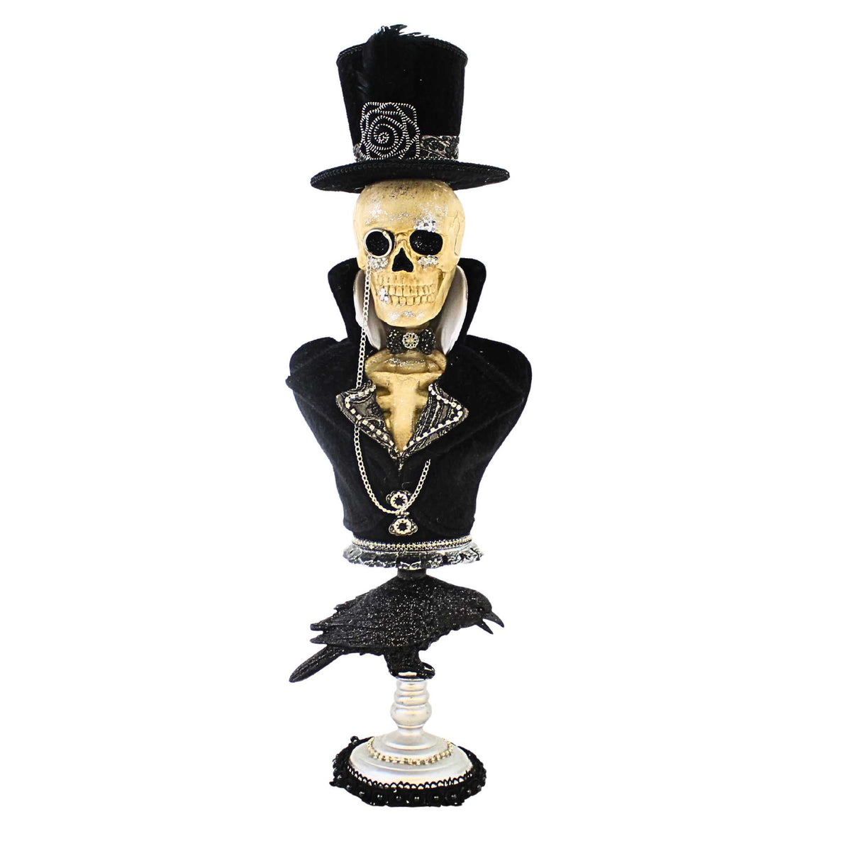 66362 Winston Pedestal Skeleton Bust HA2201R
