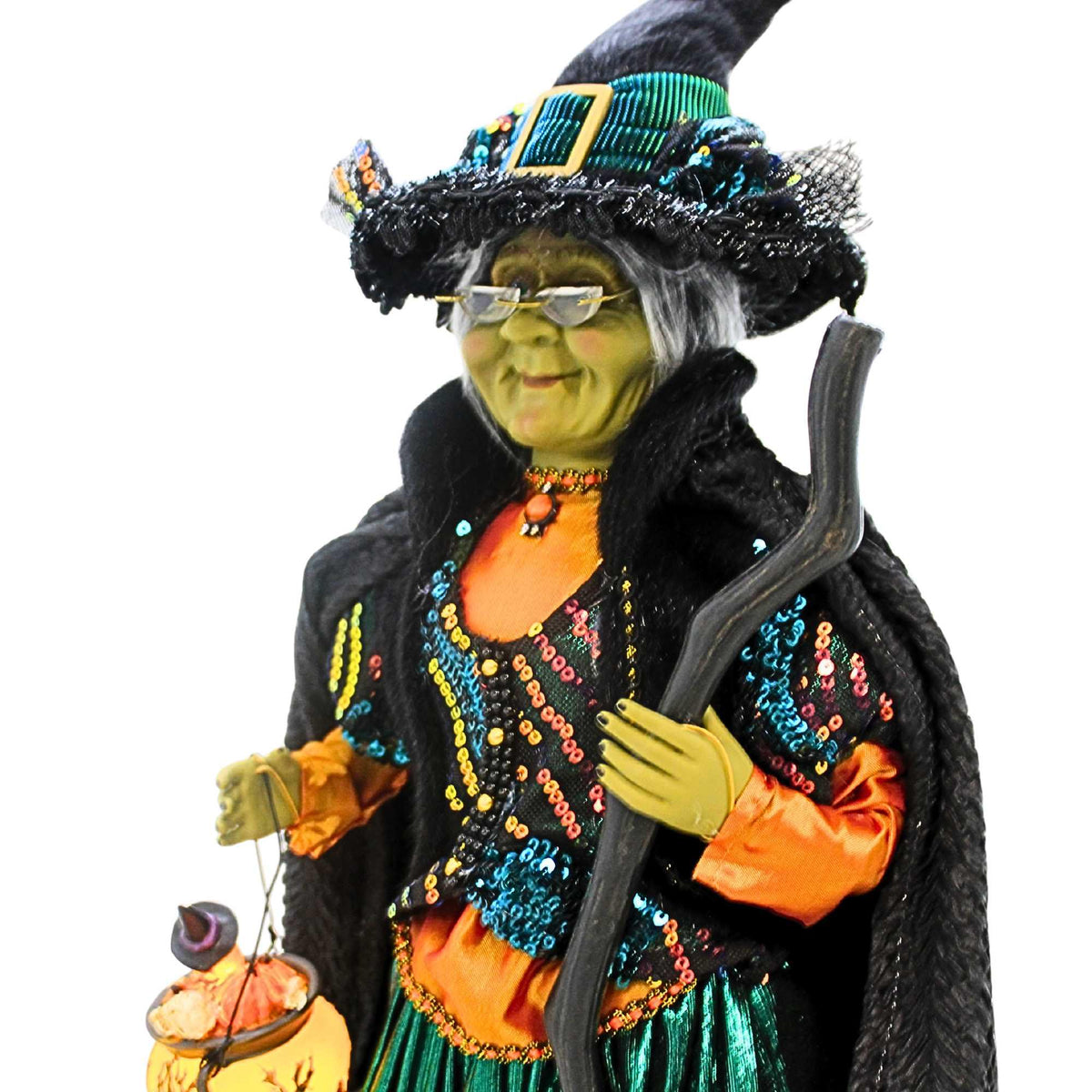 Karen Didion Lighted Tabitha Witch - - SBKGifts.com