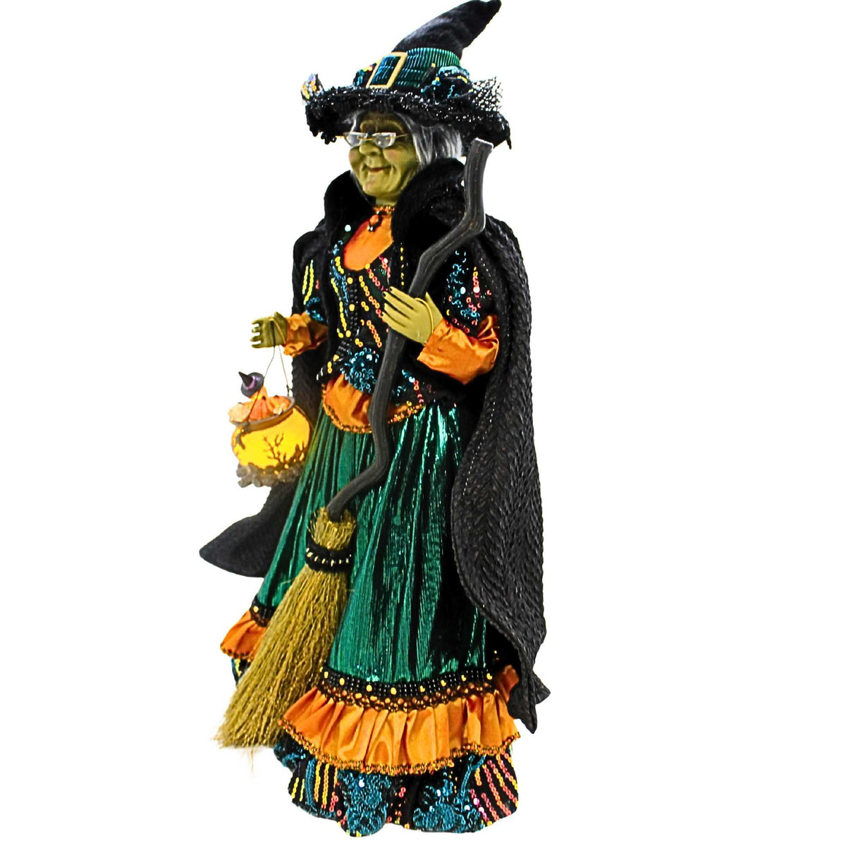 Karen Didion Lighted Tabitha Witch - - SBKGifts.com