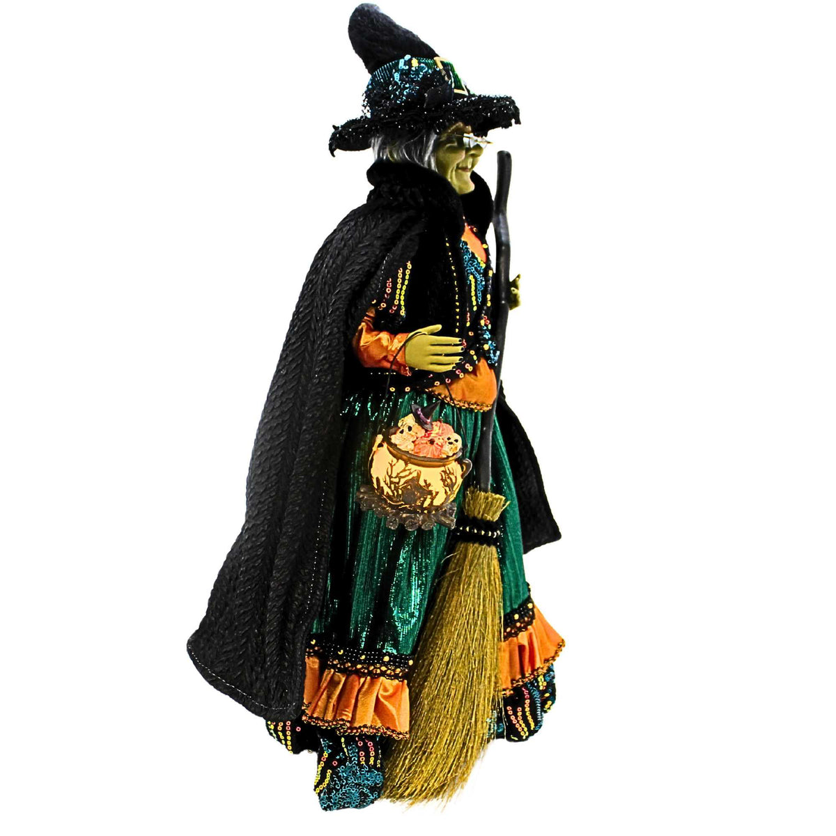 Karen Didion Lighted Tabitha Witch - - SBKGifts.com