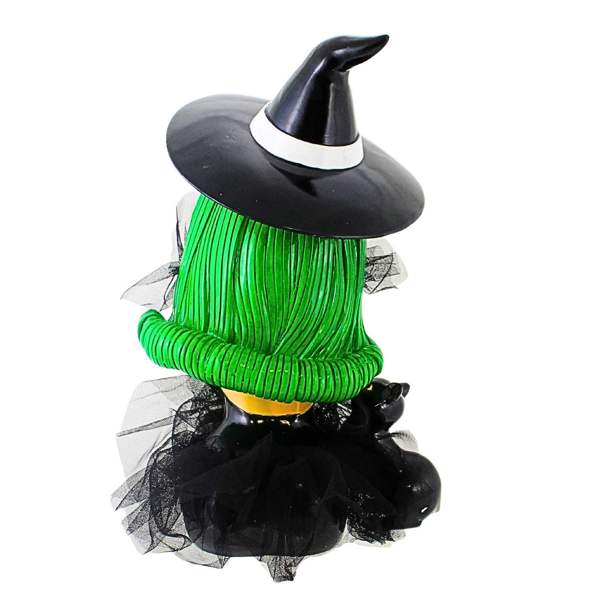 December Diamonds Green Hair Witch Shelf Sitter - - SBKGifts.com