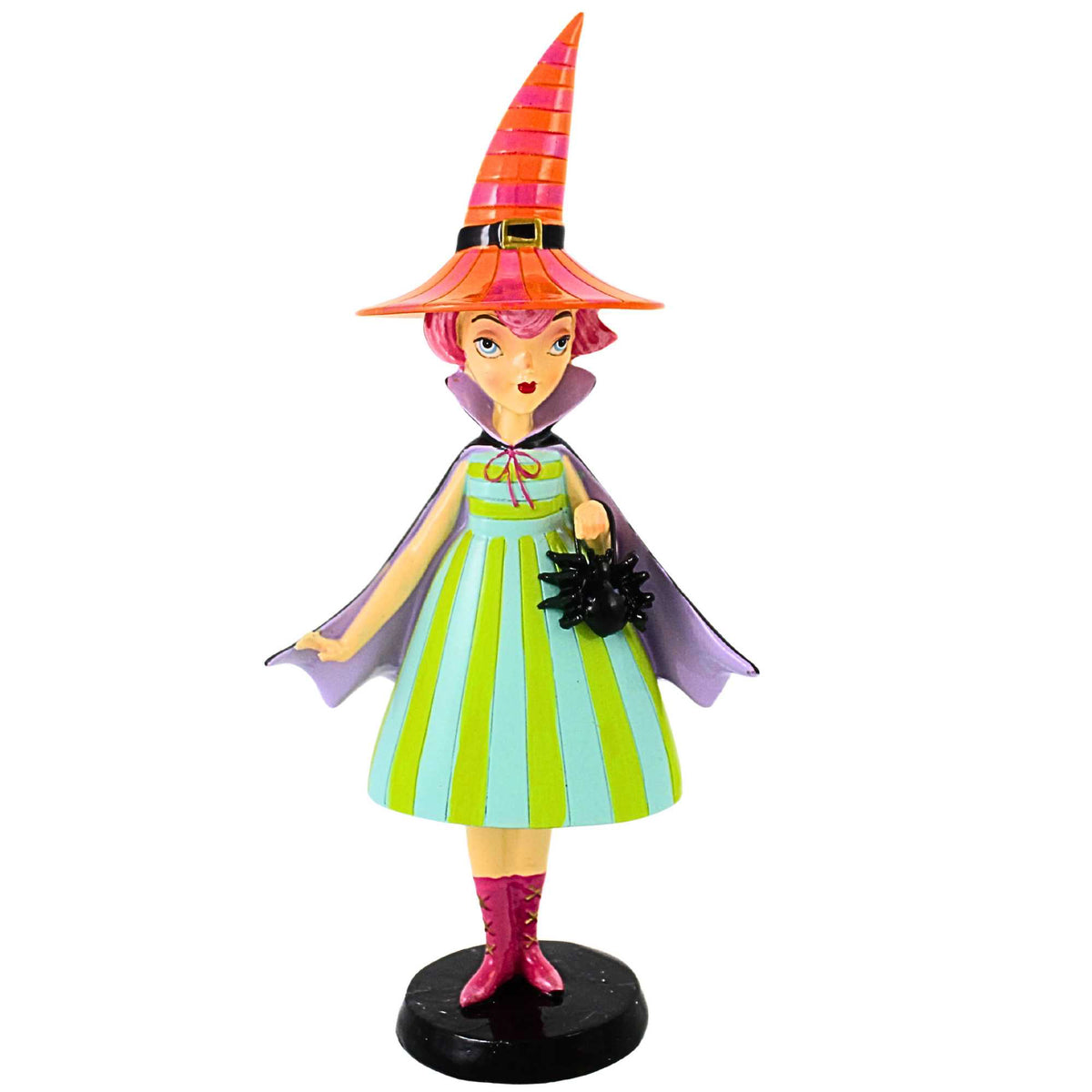 66374 10" Witch With Orange Hat 2930175