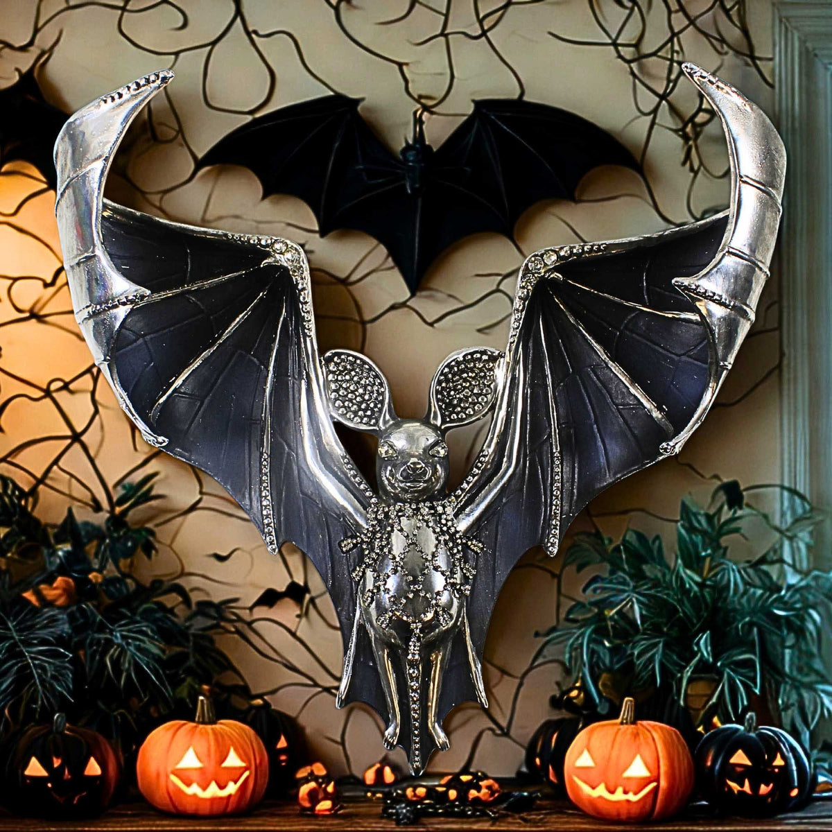December Diamonds Hanging Bat - - SBKGifts.com