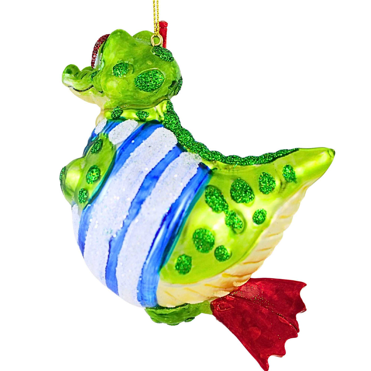 December Diamonds Plump Snorkeling Gator - - SBKGifts.com