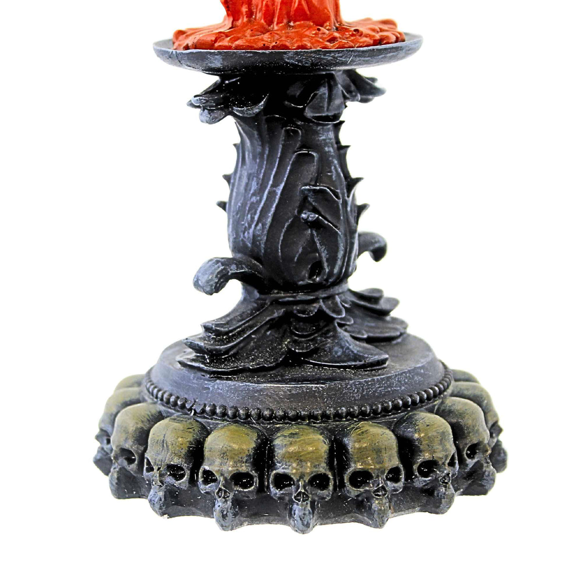 Roman Spooky Candle Orange - - SBKGifts.com