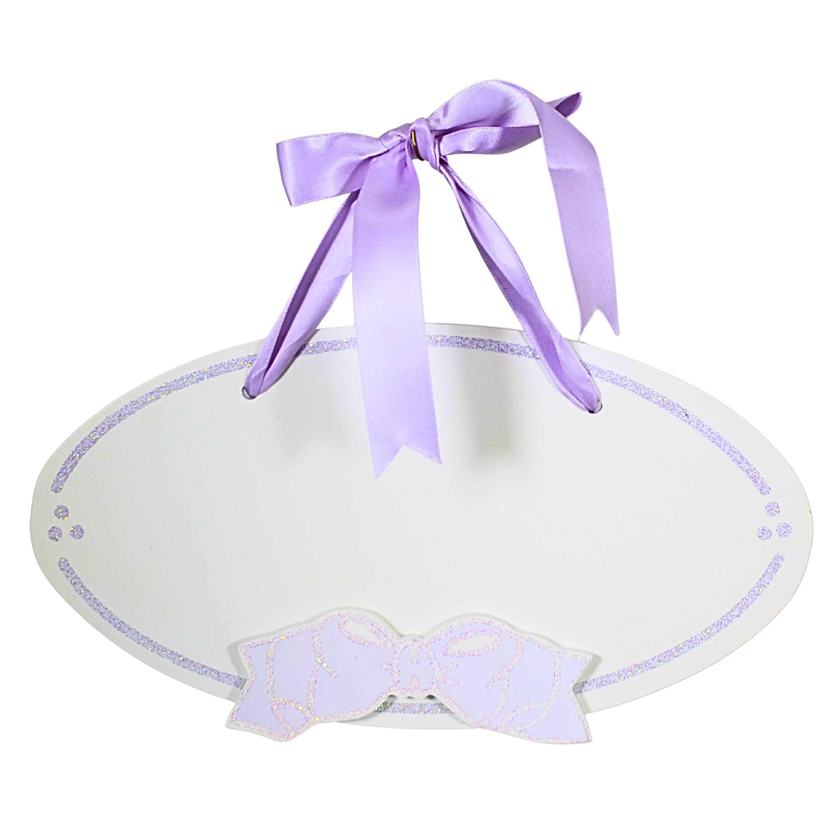 66391 Lavender Bow Room Sign WS583 Final Call