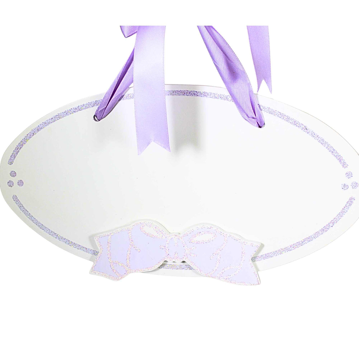 Gift Giant Lavender Bow Room Sign - - SBKGifts.com