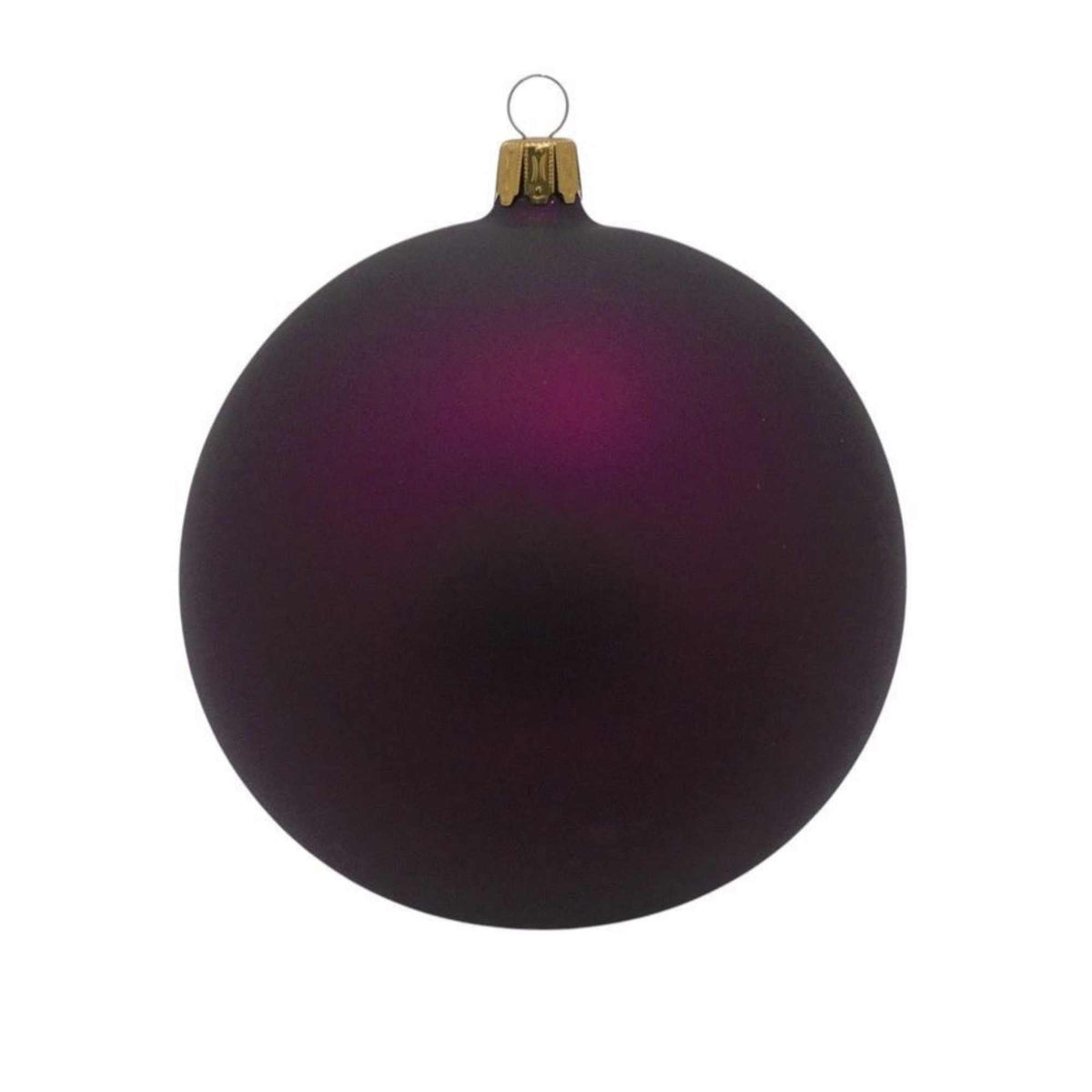 66397 Pre-Order Matte 5 Inch Royal Eggplant Ball 0148M5