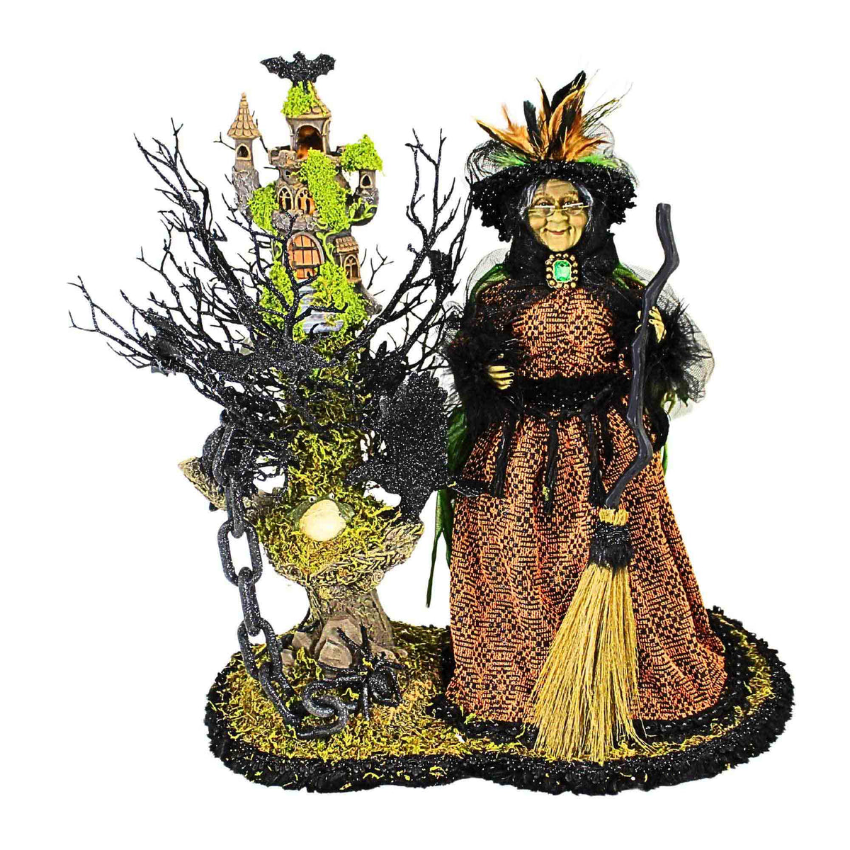 66403 Lighted Haunted Hollow Witch 30Th Anniversary Limited Edition HASC18LE