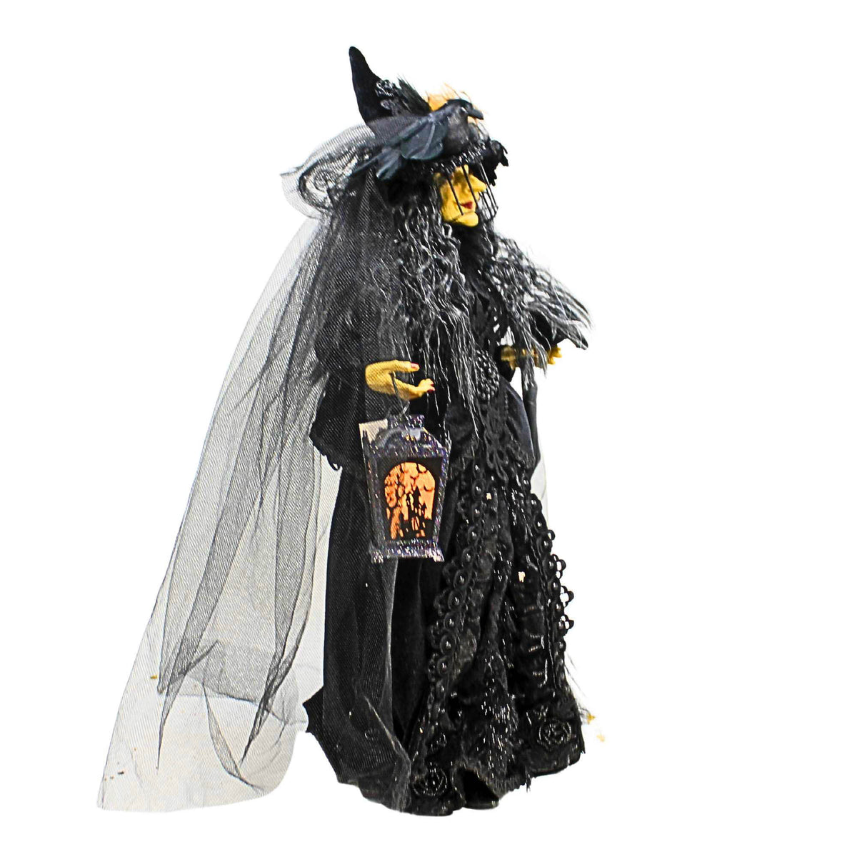 Karen Didion Lighted Enchantress Of Midnight Witch - - SBKGifts.com