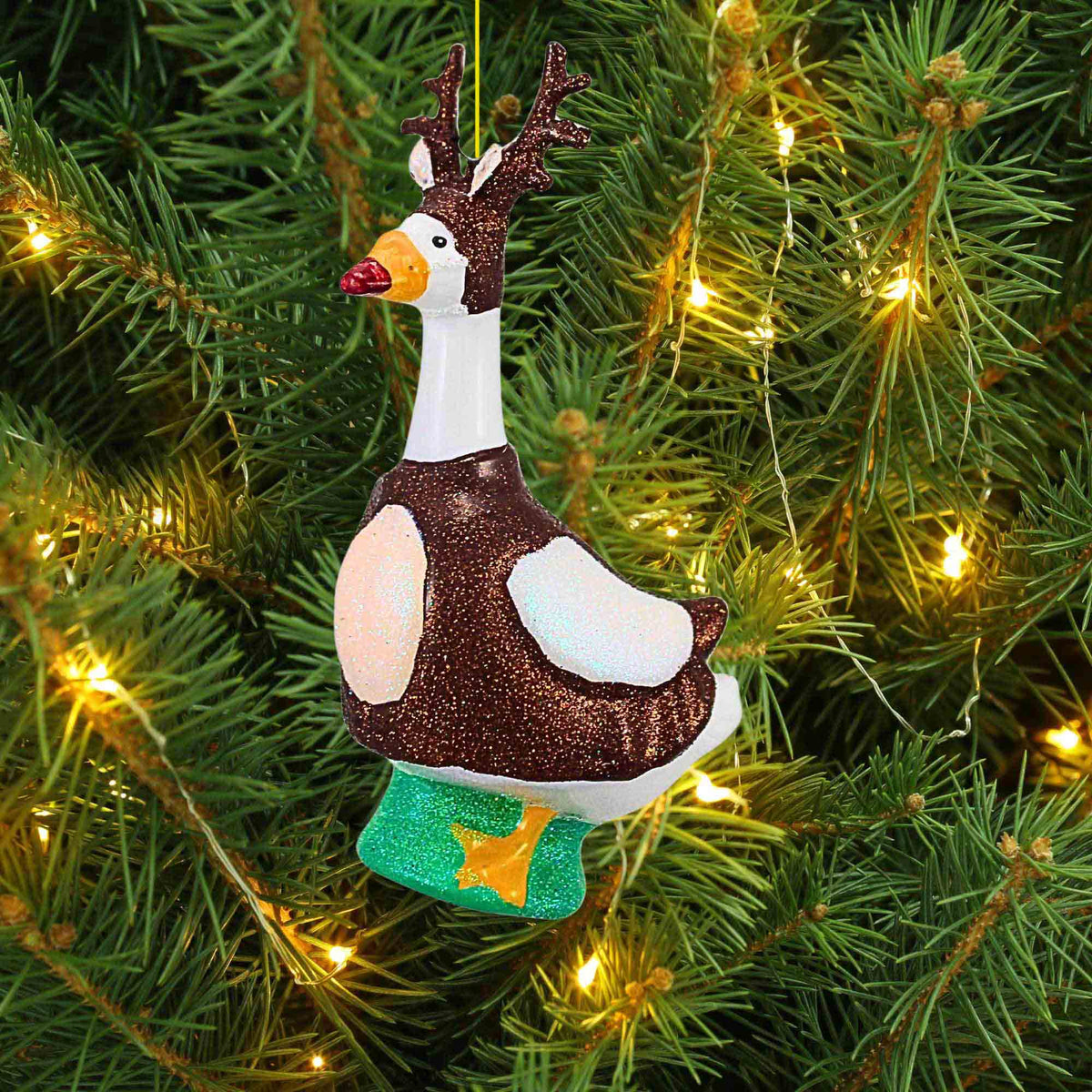 Cody Foster Porch Goose Reindeer - - SBKGifts.com