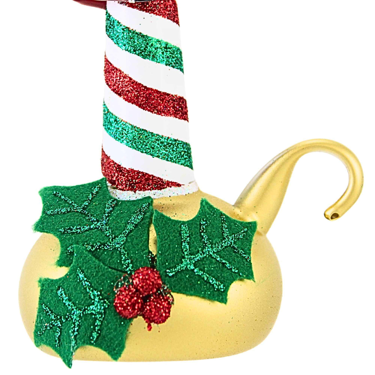 Santa Land Saint Nick Candlestick - - SBKGifts.com