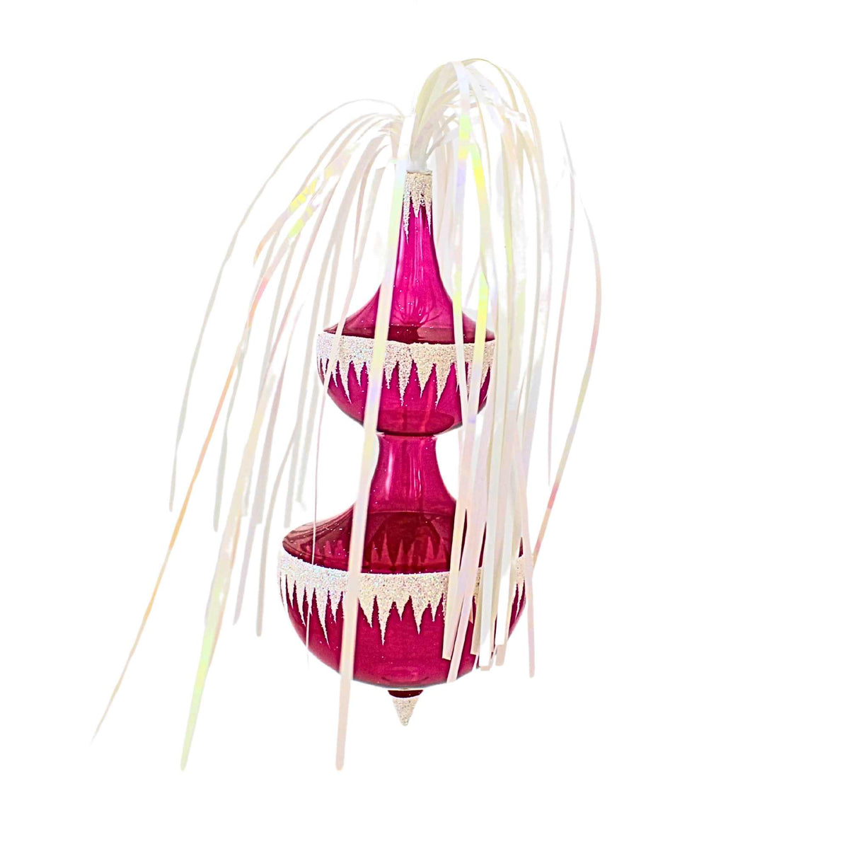 De Carlini Italian Ornaments The Village Square Fountain - - SBKGifts.com