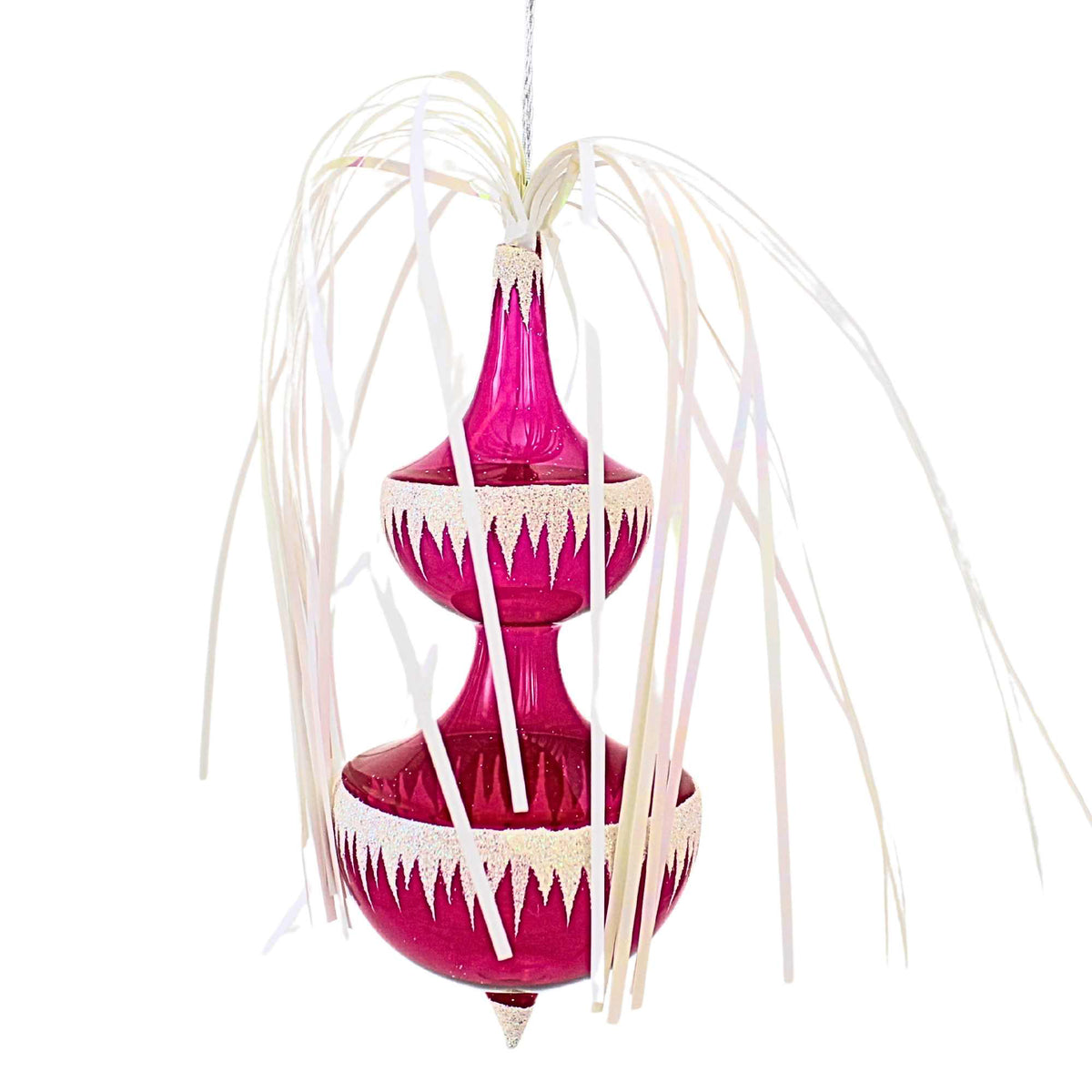 De Carlini Italian Ornaments The Village Square Fountain - - SBKGifts.com
