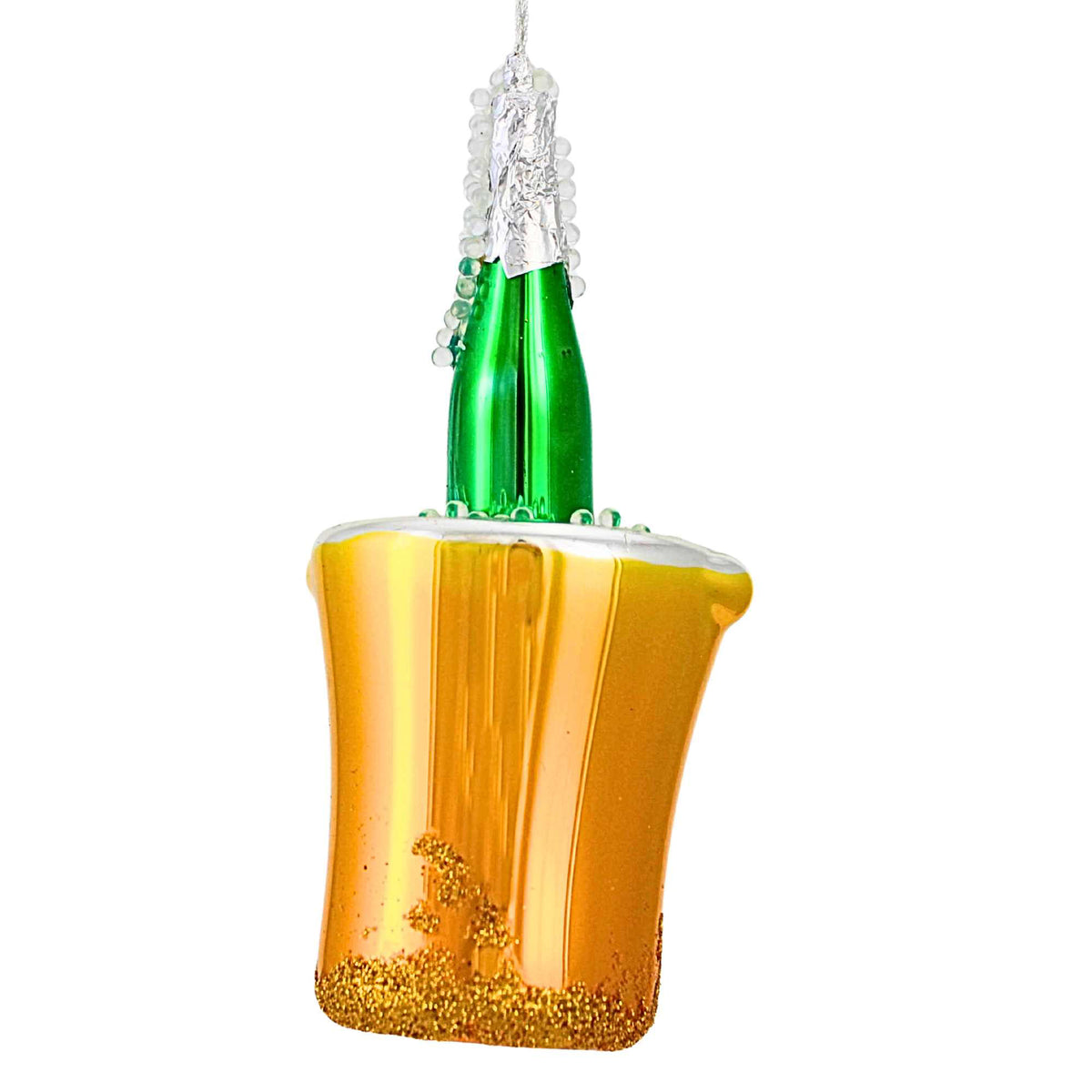 De Carlini Italian Ornaments Fizz The Season - - SBKGifts.com