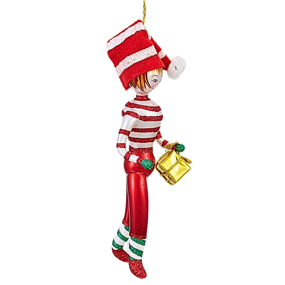 De Carlini Italian Ornaments Jolly Jingle - - SBKGifts.com