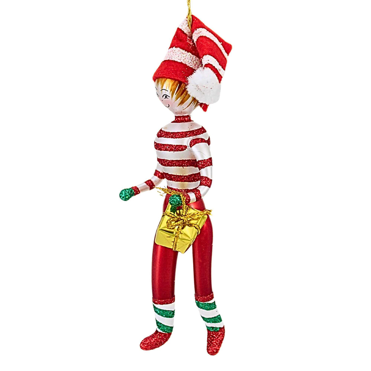 De Carlini Italian Ornaments Jolly Jingle - - SBKGifts.com
