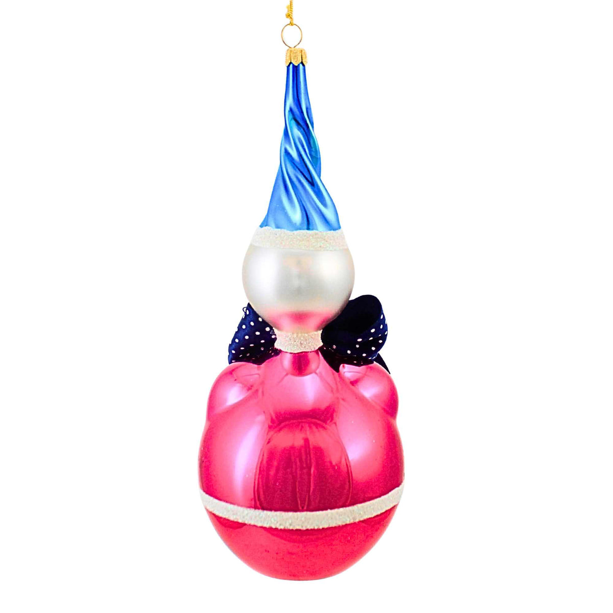 De Carlini Italian Ornaments Big Bow Bro - - SBKGifts.com
