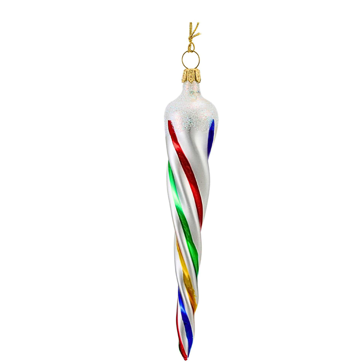 De Carlini Italian Ornaments Ribbon Candy Twist Small - - SBKGifts.com