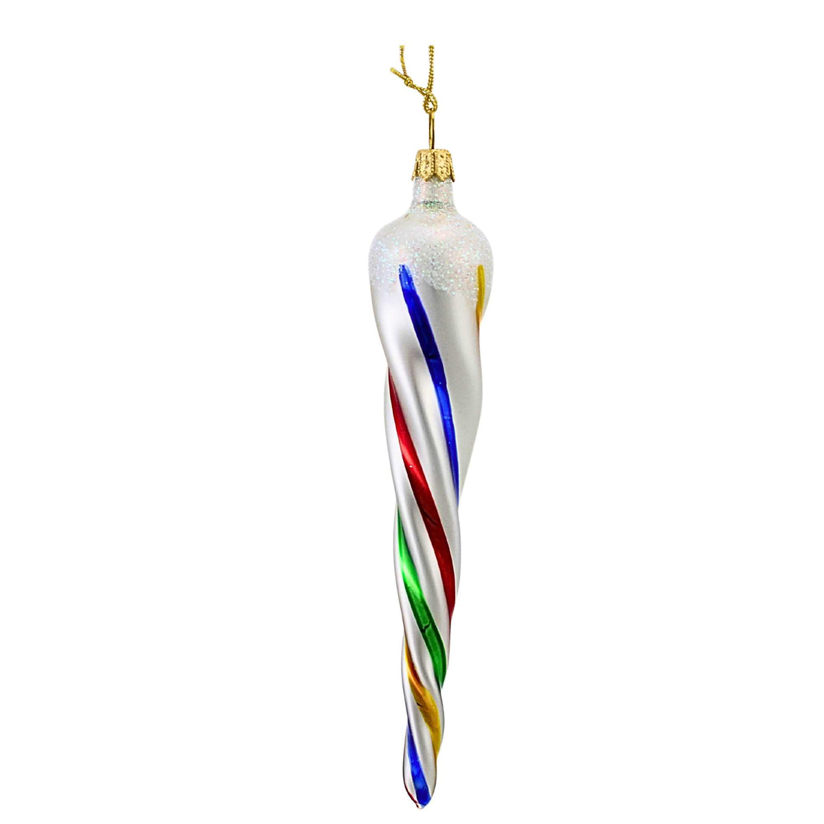 De Carlini Italian Ornaments Ribbon Candy Twist Small - - SBKGifts.com