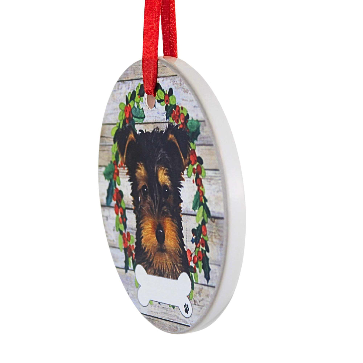 E & S Imports Ceramic Yorkie Ornament - - SBKGifts.com