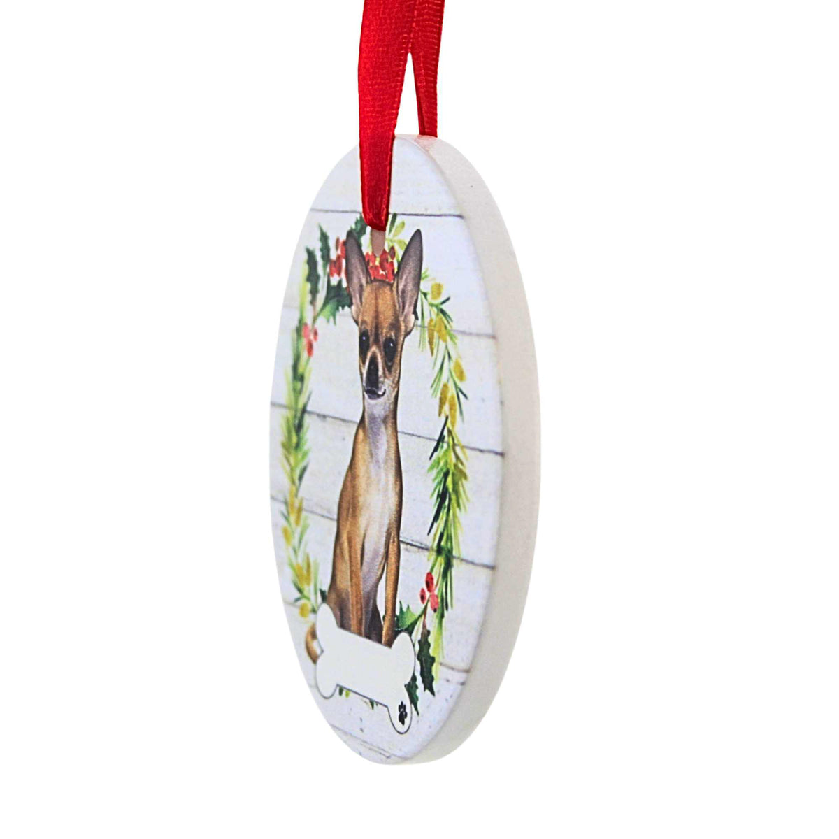 E & S Imports Ceramic Chihuahua Ornament - - SBKGifts.com