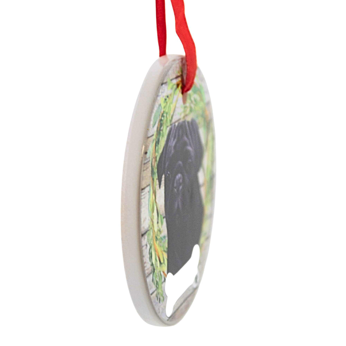 E & S Imports Ceramic Pug Ornament - - SBKGifts.com