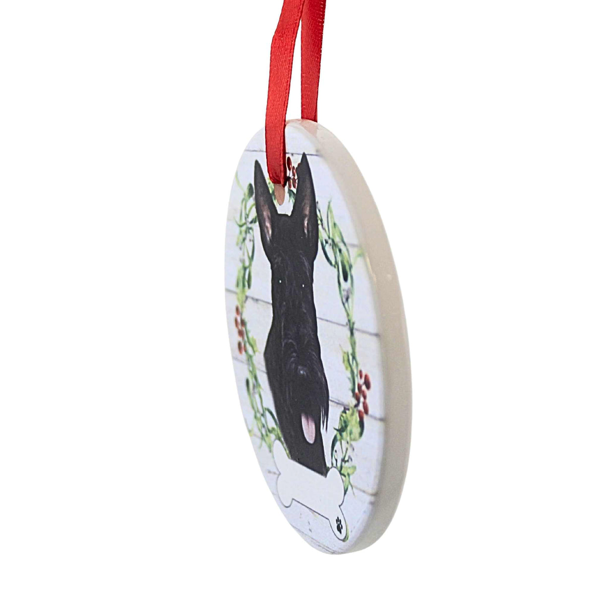 E & S Imports Ceramic Scottish Terrier Ornament - - SBKGifts.com